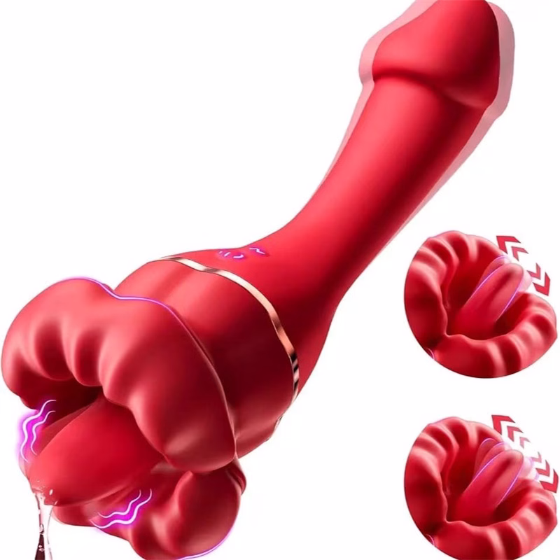 dual-ended-g-spot-vibrator-rose-design